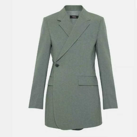 Theory Overlap Longline Blazer Jackets & Coats - Jackets & Coats Theory Overlap Longline Blazer Jackets & Coats - Jackets & Coats